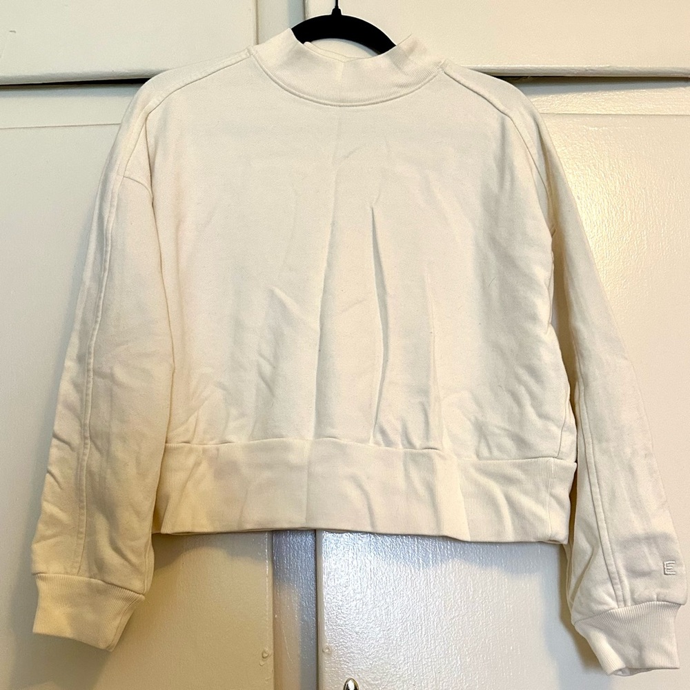 Everlane The Track Cropped Sweatshirt